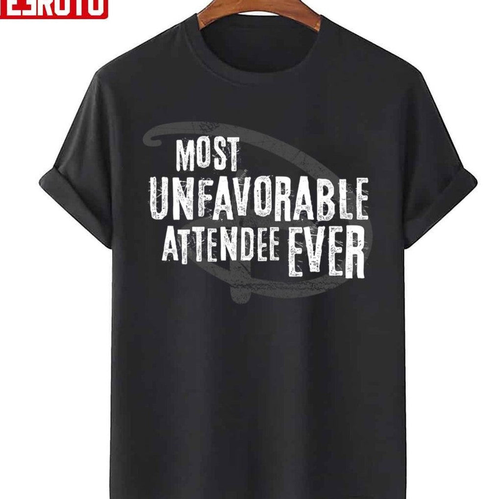 Most Unfavorable Attendee Ever Unfavorable Attendance Mix Unisex Sweatshirt