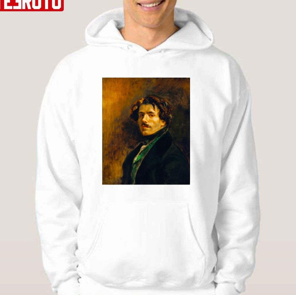 Self Portrait Euge`ne Delacroix Autoportrait Au Gilet Vert 1837 Unisex T-Shirt