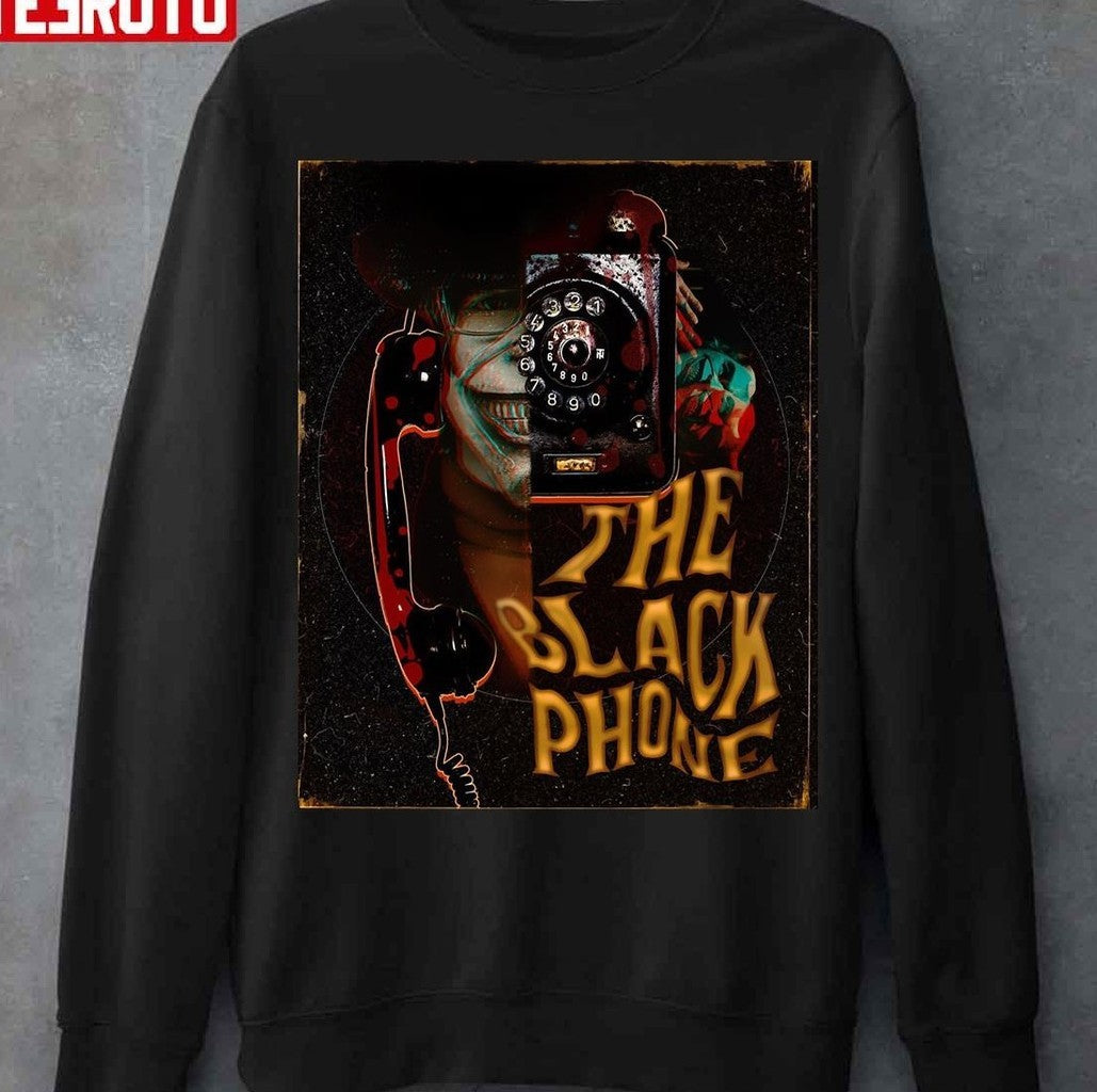 The Black Phone 2022 Scarys Movie Design Unisex T-Shirt