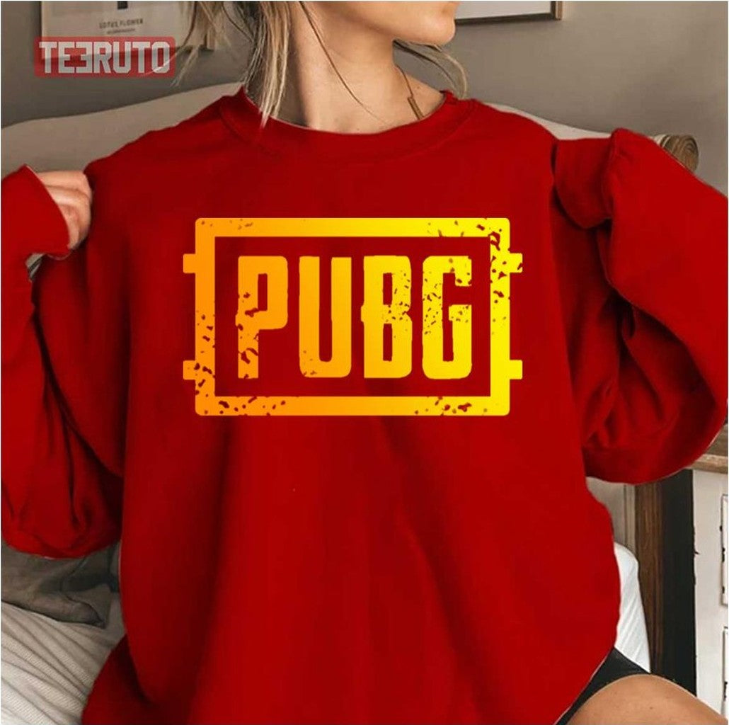 Pubg Yellow Logo Unisex T-Shirt