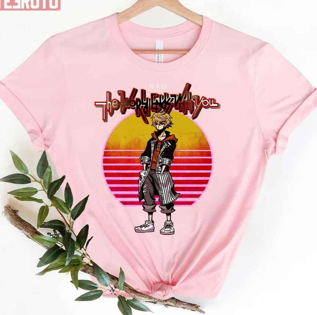 Rindo Sunset Design Neo The World Ends With You Unisex T-Shirt