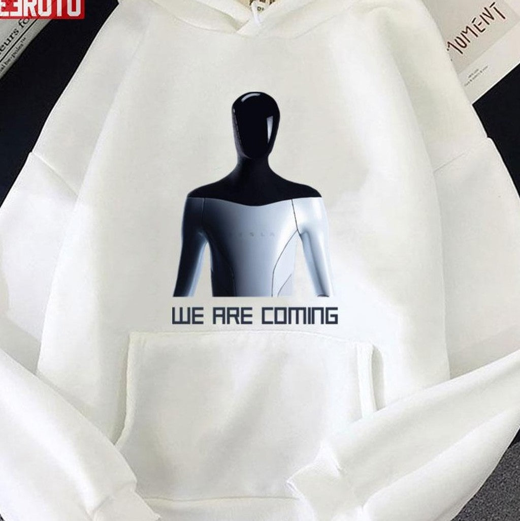 Tesla Humanoid Robot We Are Coming Unisex T-shirt