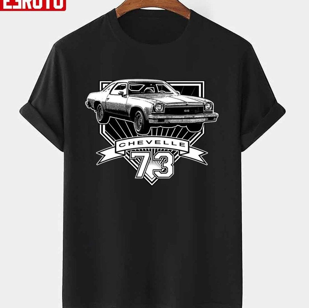 73' Retro Car 1973 Chevelle Artwork Unisex T-shirt