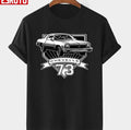 73' Retro Car 1973 Chevelle Artwork Unisex T-shirt