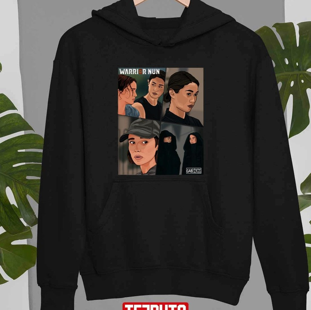 Avatrice S2 Trailer Warrior Nun Fanart Unisex Sweatshirt