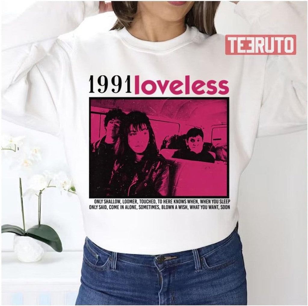 Music Singer 80s My Bloody Valentine Kevin Loveless Album 1991 Shields Rock Band Unisex Sweatshirt