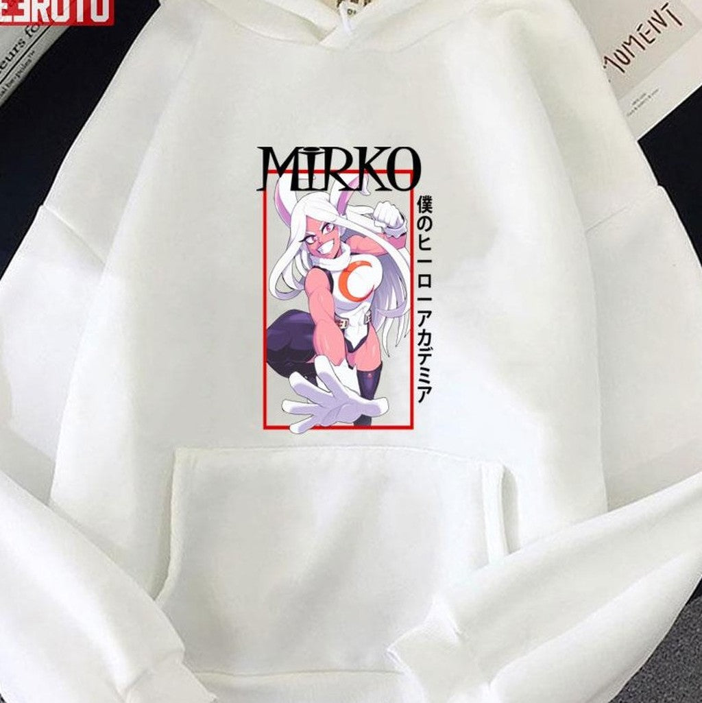 Rabbit Hero Mirko Boku My Hero Academia Japan Style Unisex Hoodie