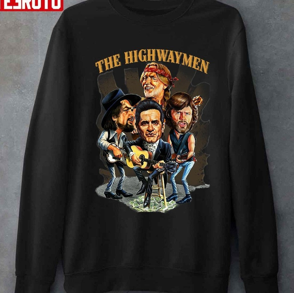 The Highwaymen Country Supergroup Unisex T-Shirt