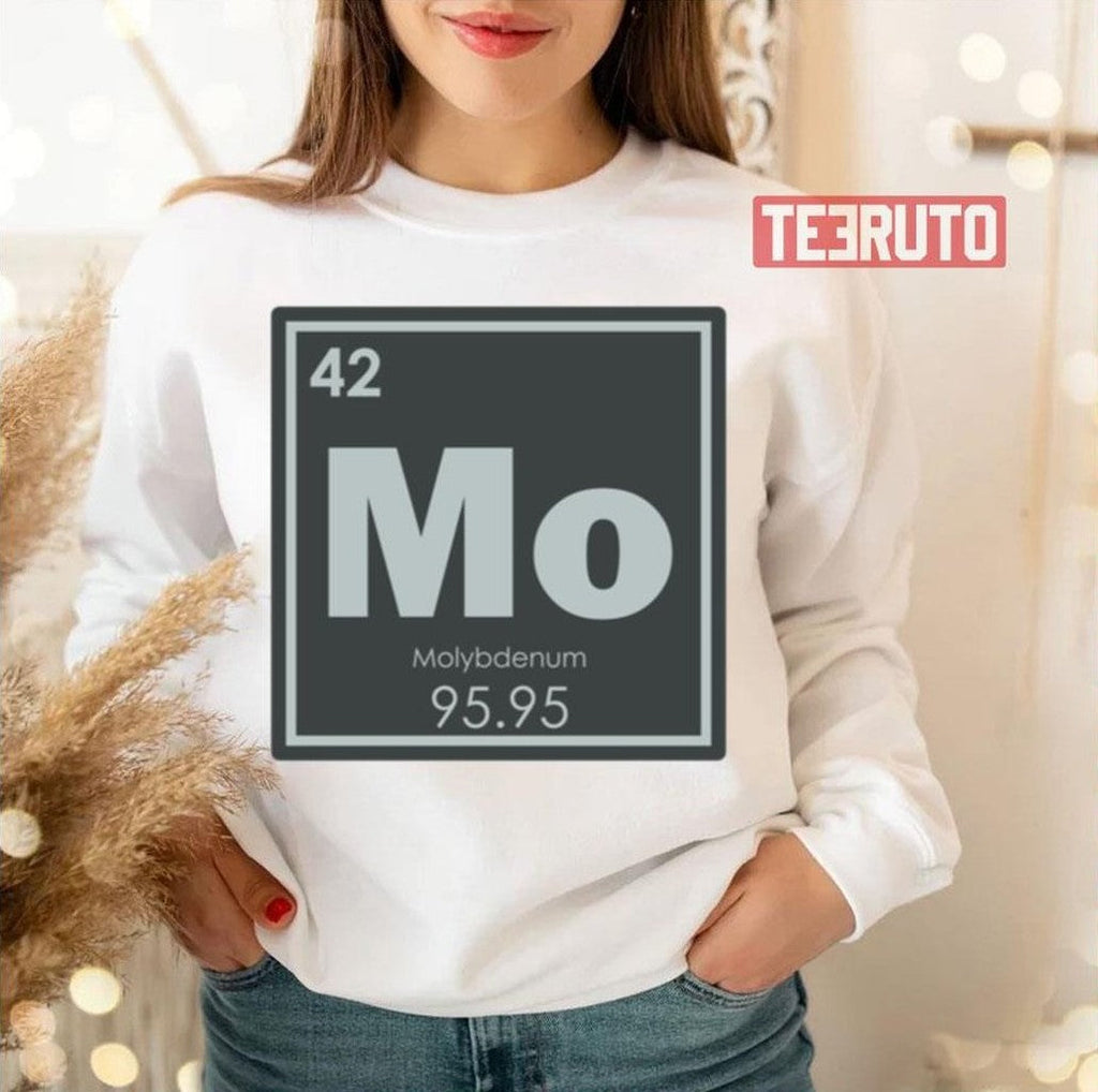 Molybdenum Chemical Element Unisex T-Shirt