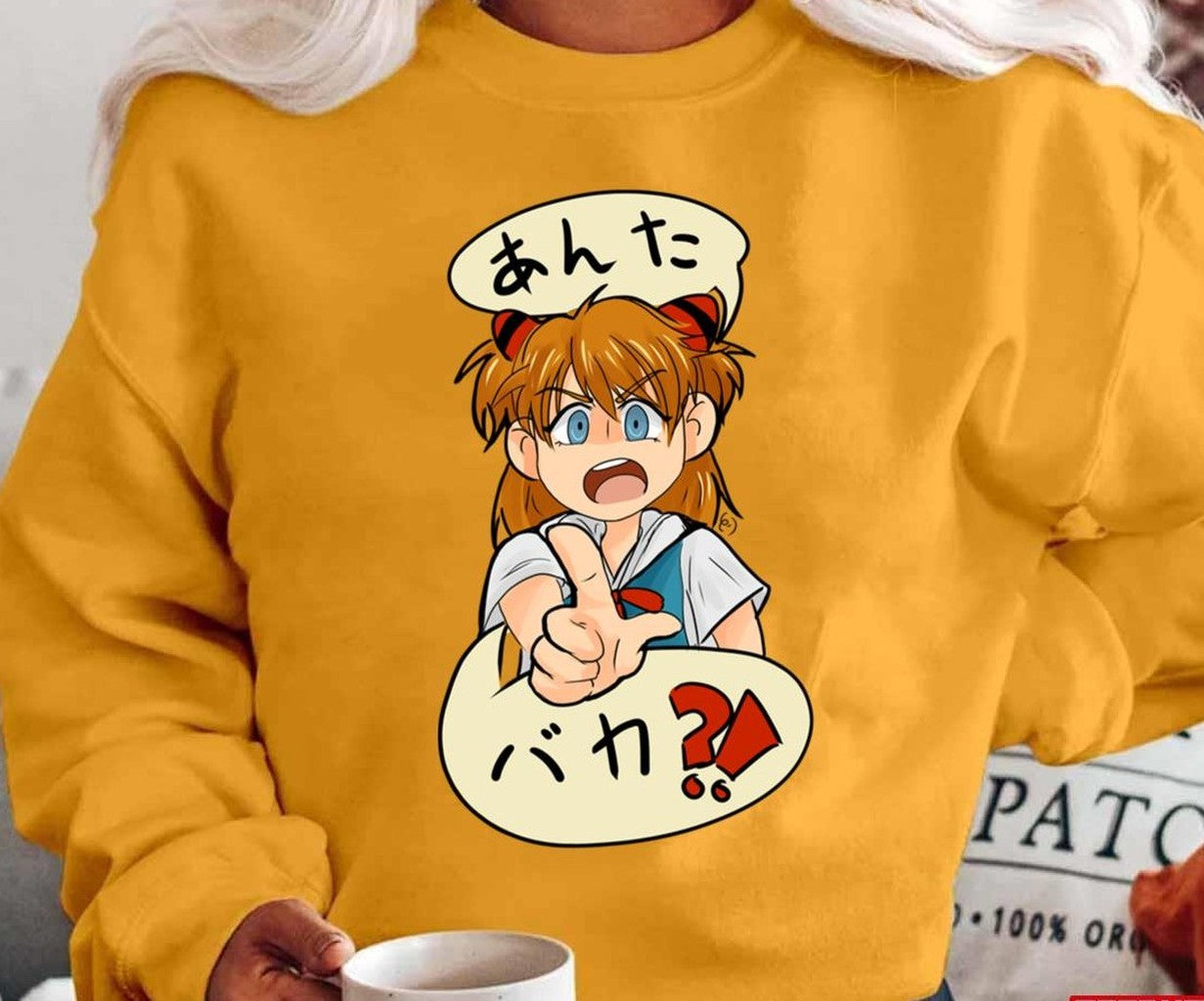 Anta Baka Neon Genesis Evangelion Asuka Langley Unisex T-Shirt