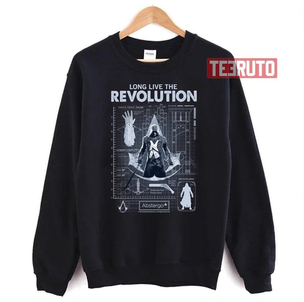 Arno Dorian Long Live The Revolution Assassin's Creed Unity Unisex T-Shirt