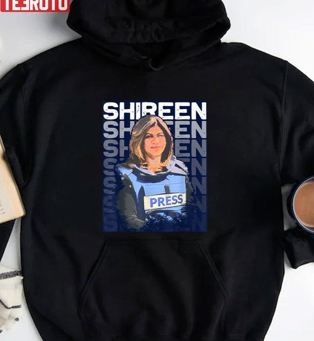 Shireen Abu Akleh Press Journalist Unisex Sweatshirt