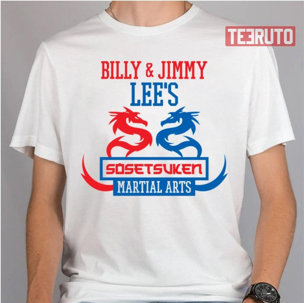 Billy &amp; Jimmy Lee's 90s Gym Class Double Dragon Unisex Sweatshirt