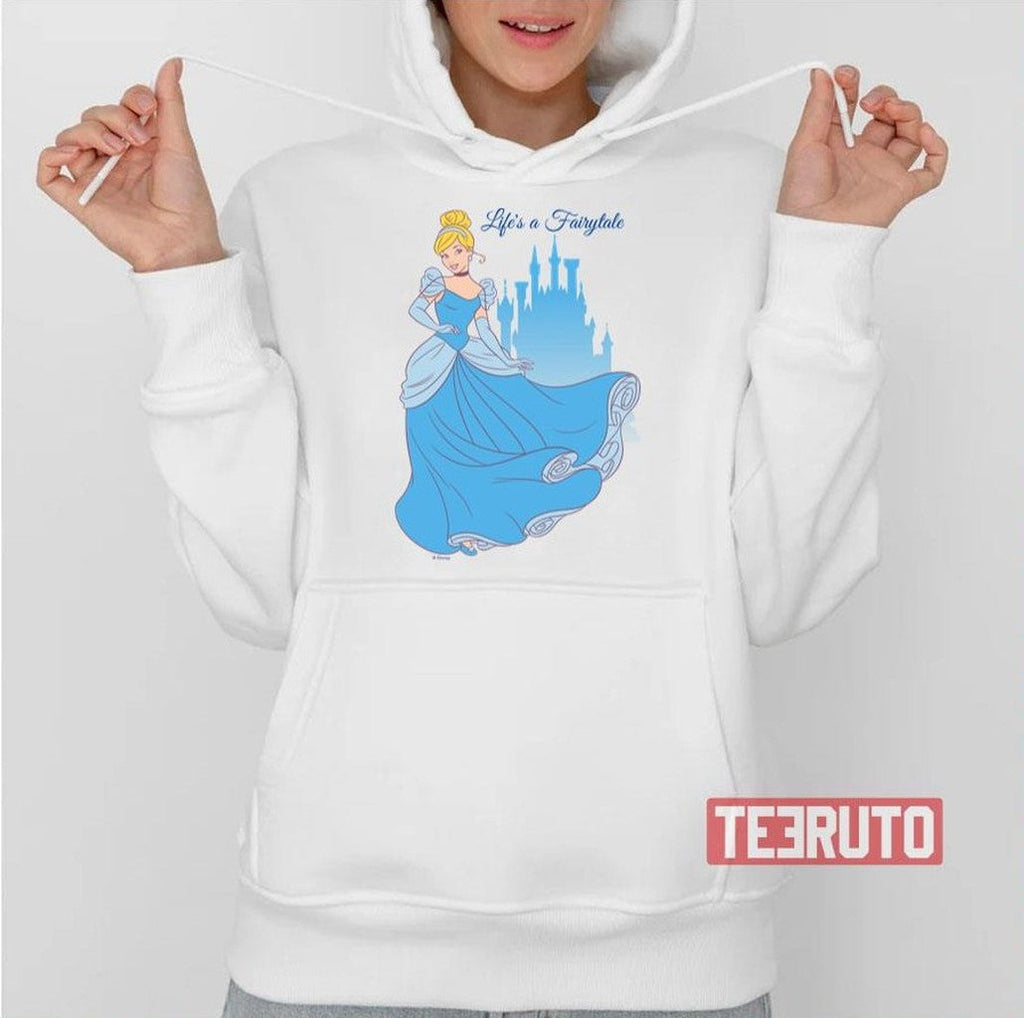 Animation Castle Graphic Cinderella Unisex T-Shirt