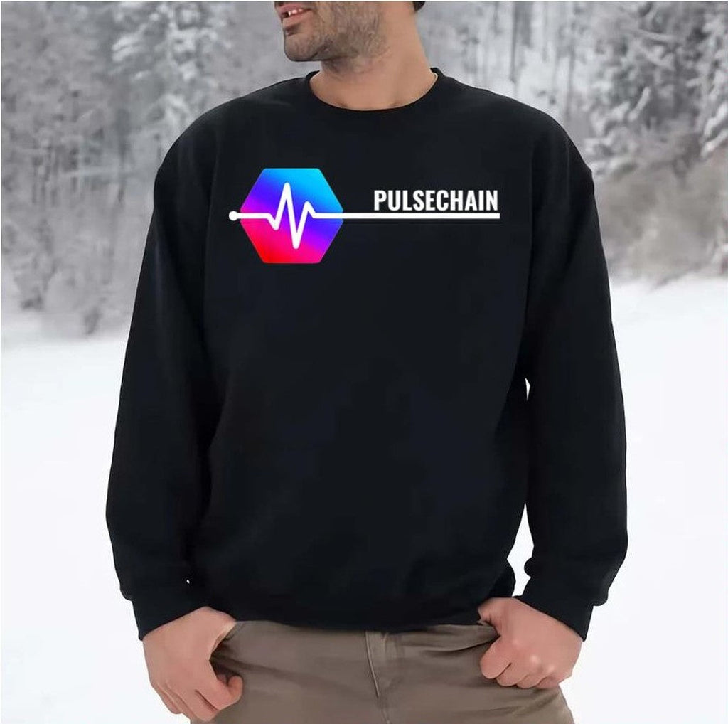 Pulsechain Crypto Hex Cryptocurrency Unisex Sweatshirt