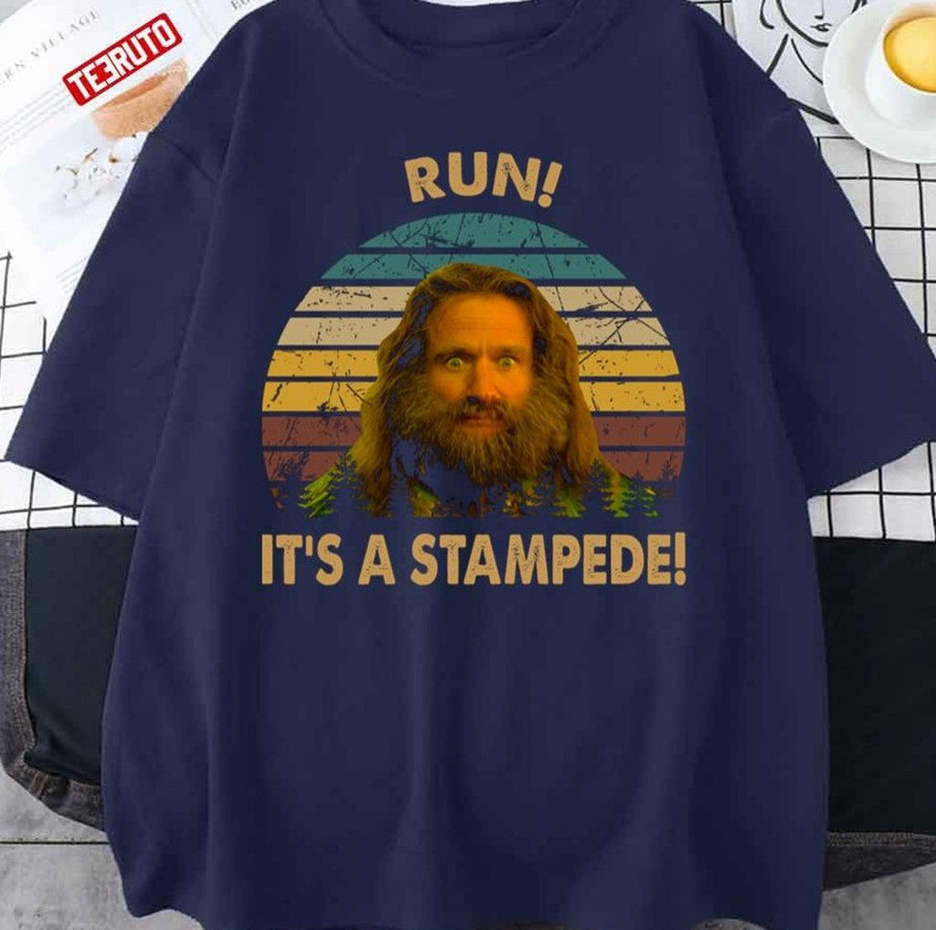 Run It's A Stampede Alan Parrish Character Jumanji Unisex Sweatshirt