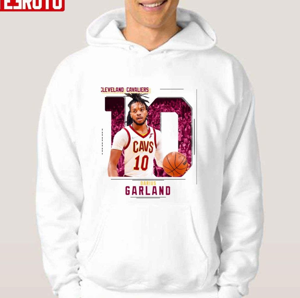 Number 10 Darius Garland Basketball Unisex Hoodie