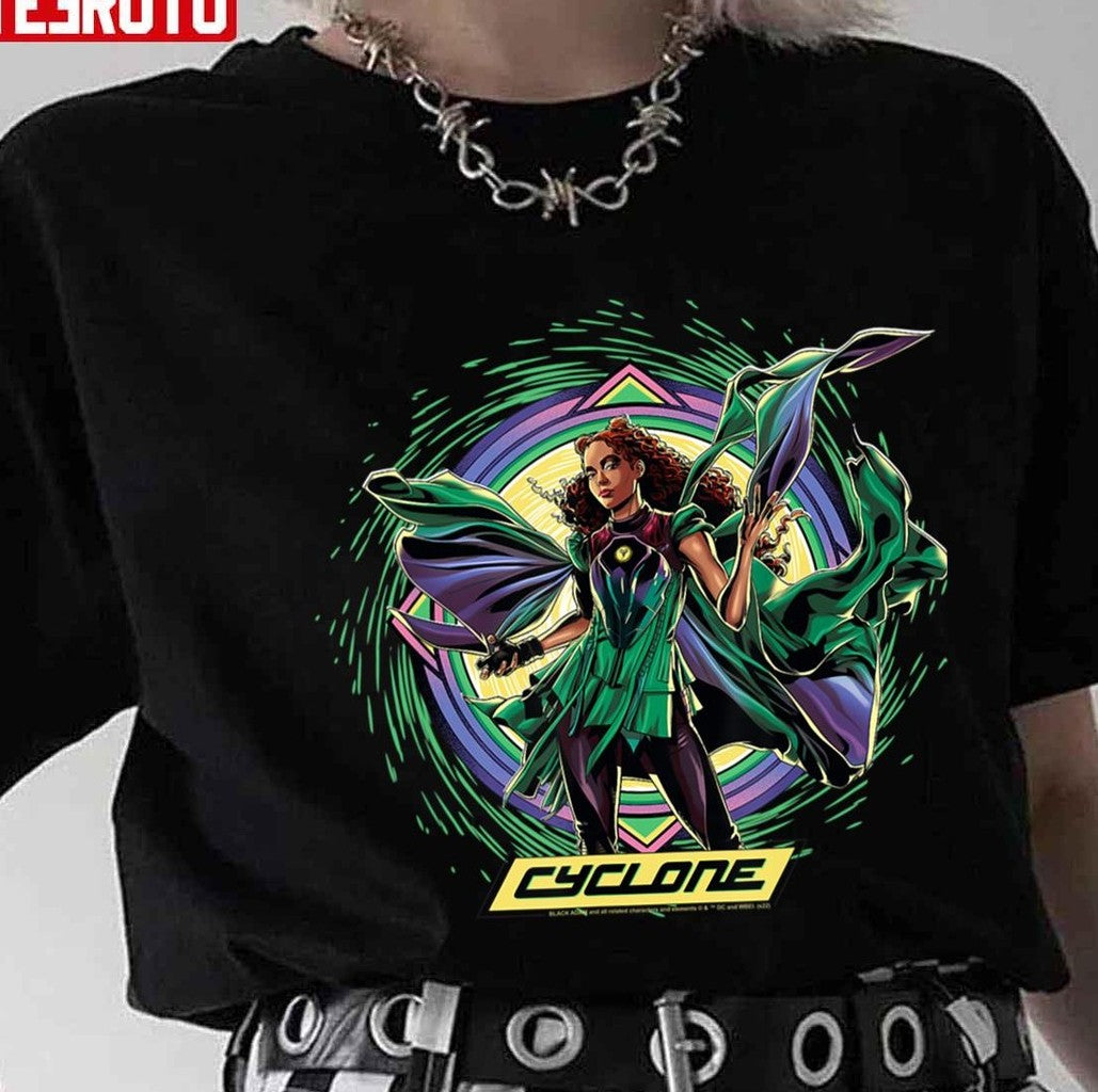 Black Adam Cyclone Amazing Artwork Unisex T-shirt
