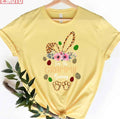 Mothers Day Easter Flower Grammie Women T-Shirt