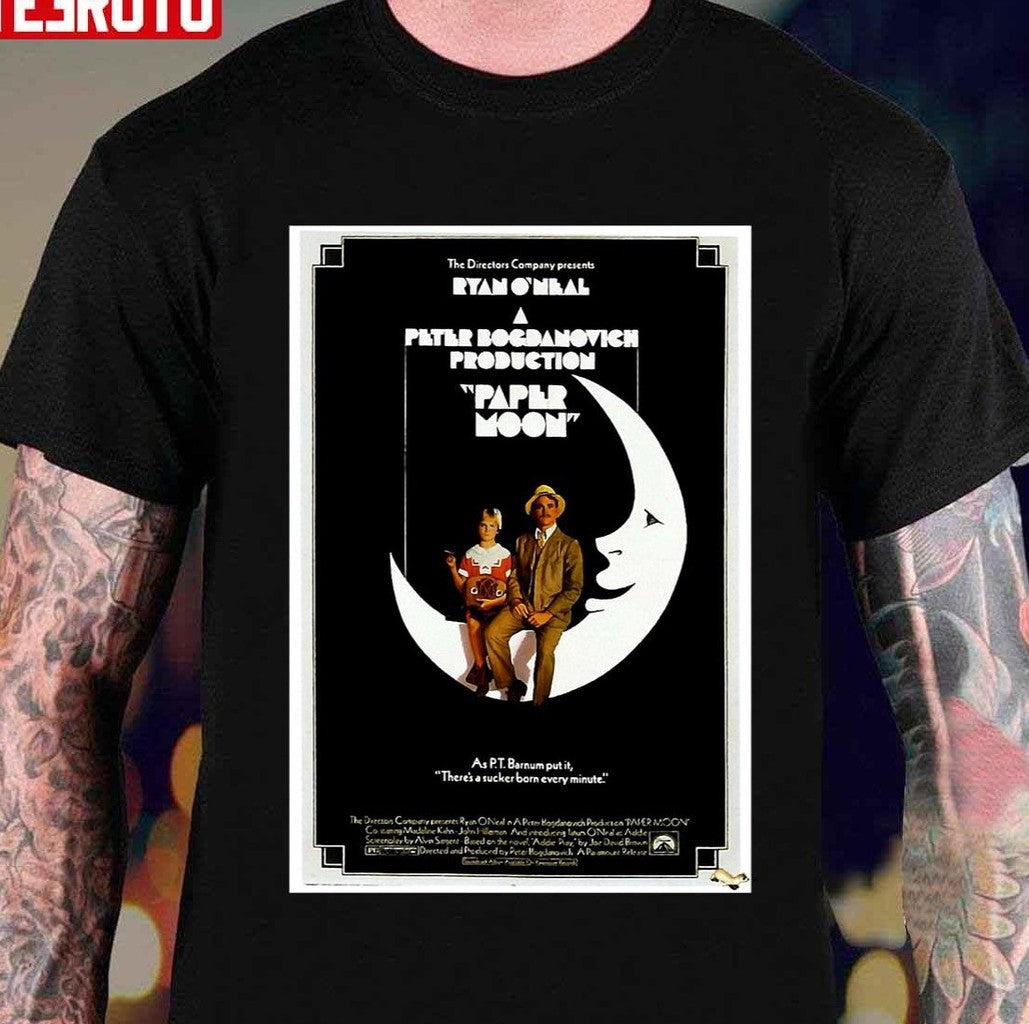 Paper Moon Vintage Movie Poster Merch Unisex Sweatshirt