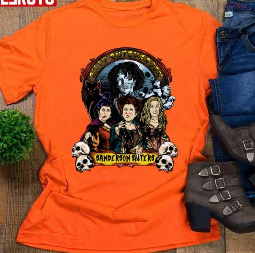 Sisters Squad Hocus Pocus Halloween Unisex T-Shirt