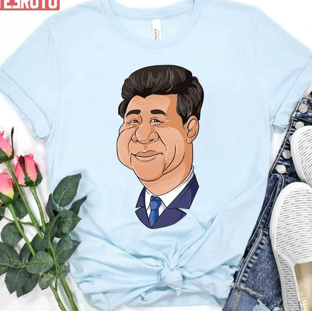 Politician Xi Jinping Caricature Unisex T-Shirt
