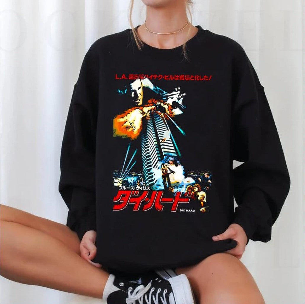 40 Storeys Twelve Terrorists One Cop Die Hard Movie Unisex Sweatshirt