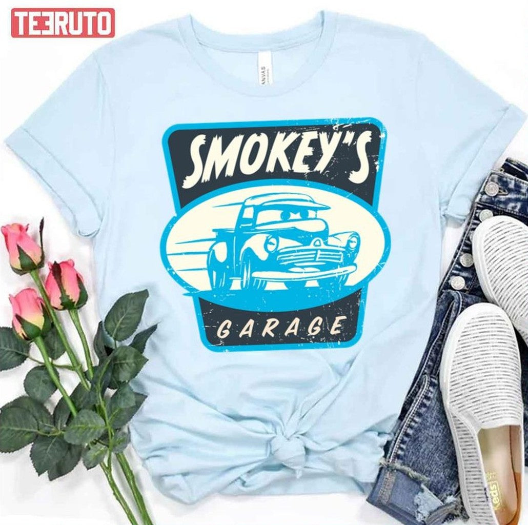 Smokey's Garage Cars Movie Unisex T-Shirt