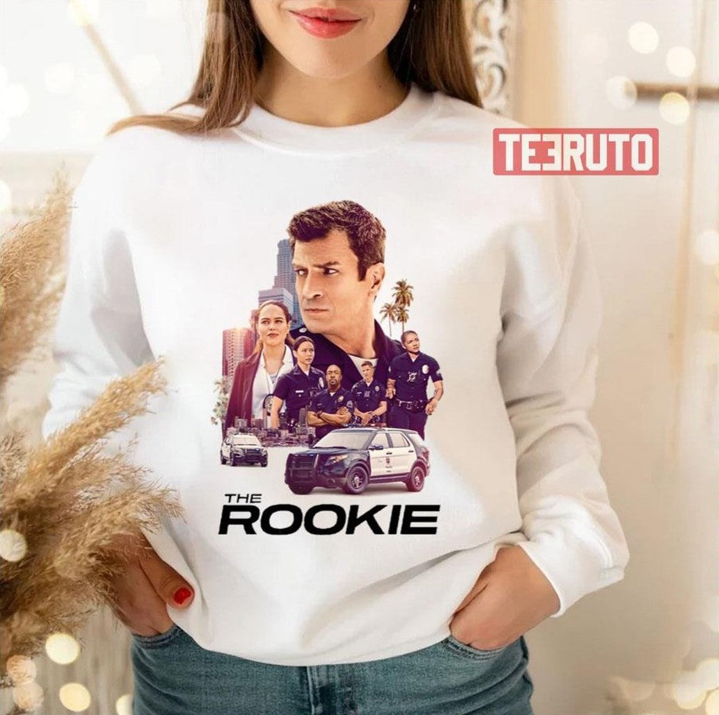 Nathan Fillion And Partners The Rookie Tv Show Unisex T-Shirt