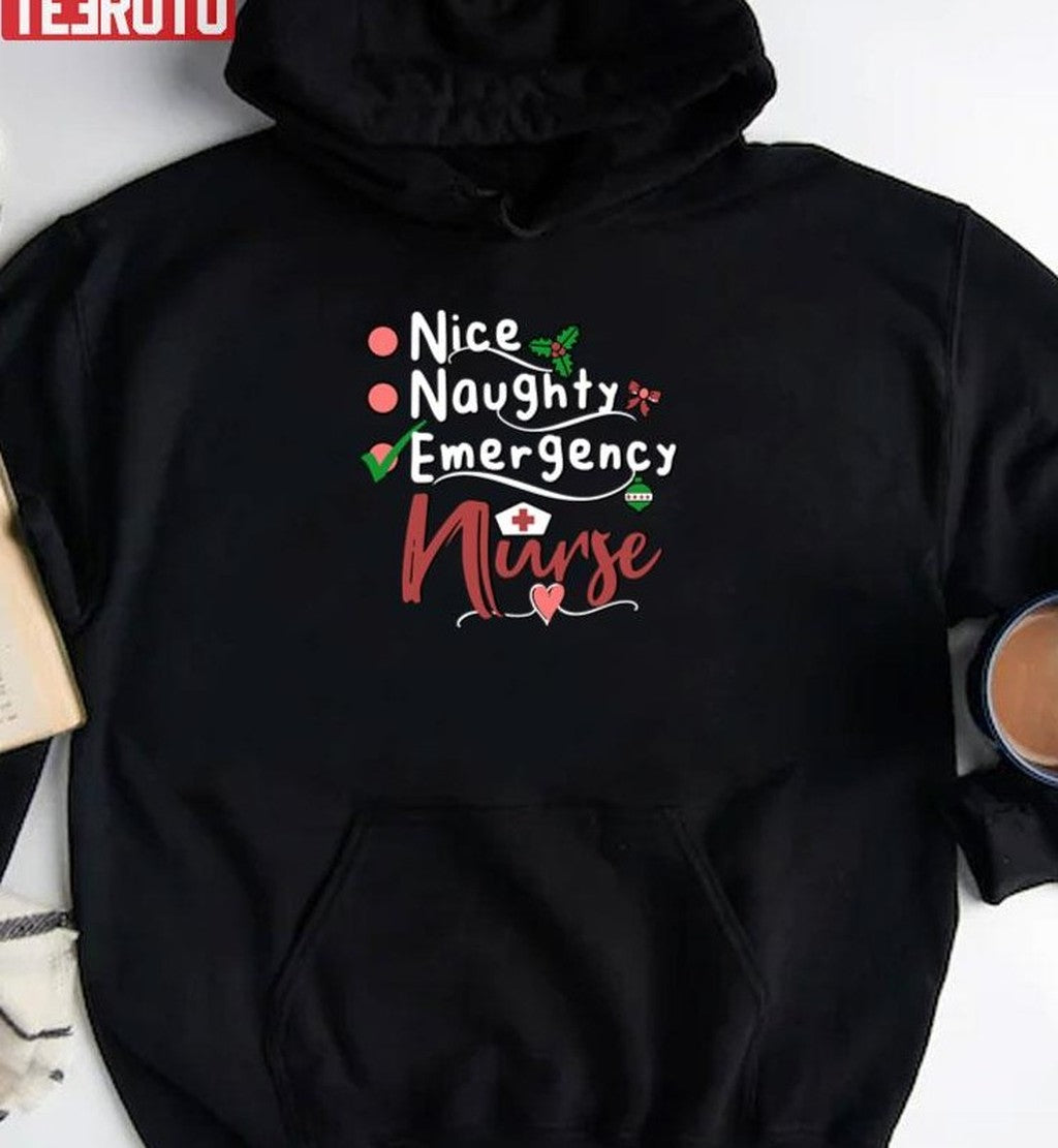 Nice Naughty Emergency Vintage Sweatshirt