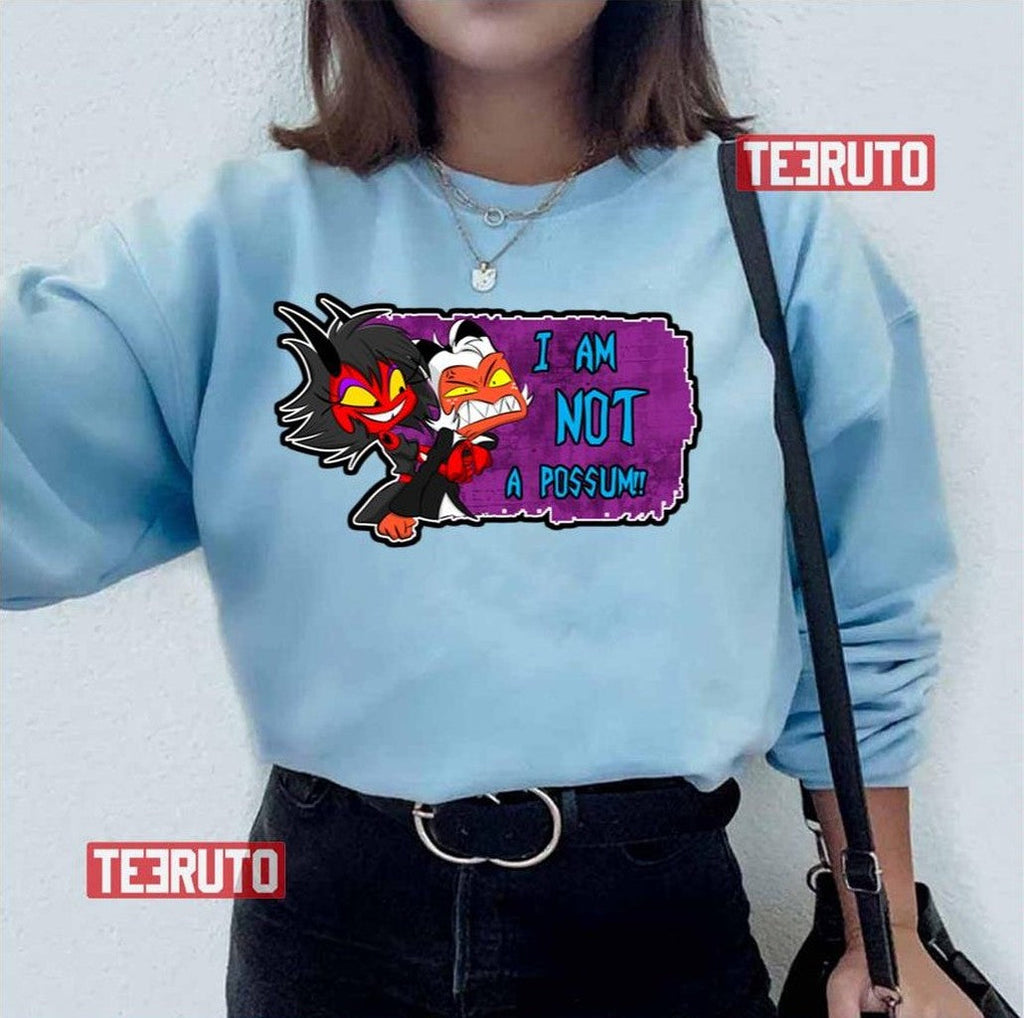 Moxxie Millie Not A Possum Helluva Boss Unisex T-Shirt