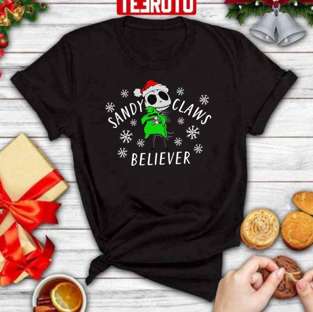 Sandy Claws Believer Nightmare Before Christmas Jack Unisex Sweatshirt