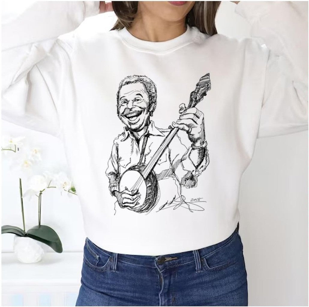 Roy Clark Yesterday When I Was Young Unisex Sweatshirt