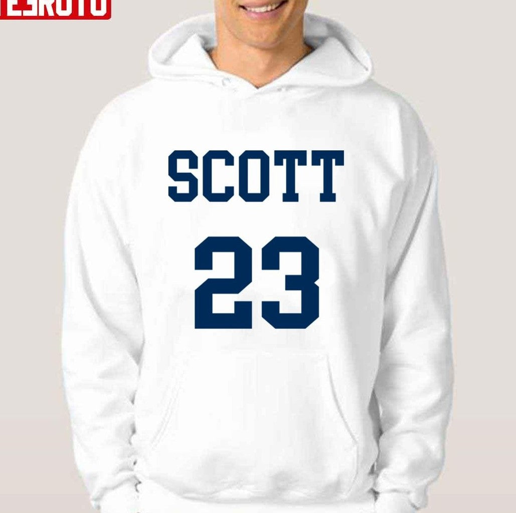 23 Scott One Tree Hill Nathans Jersey Professional Graphics Unisex Hoodie