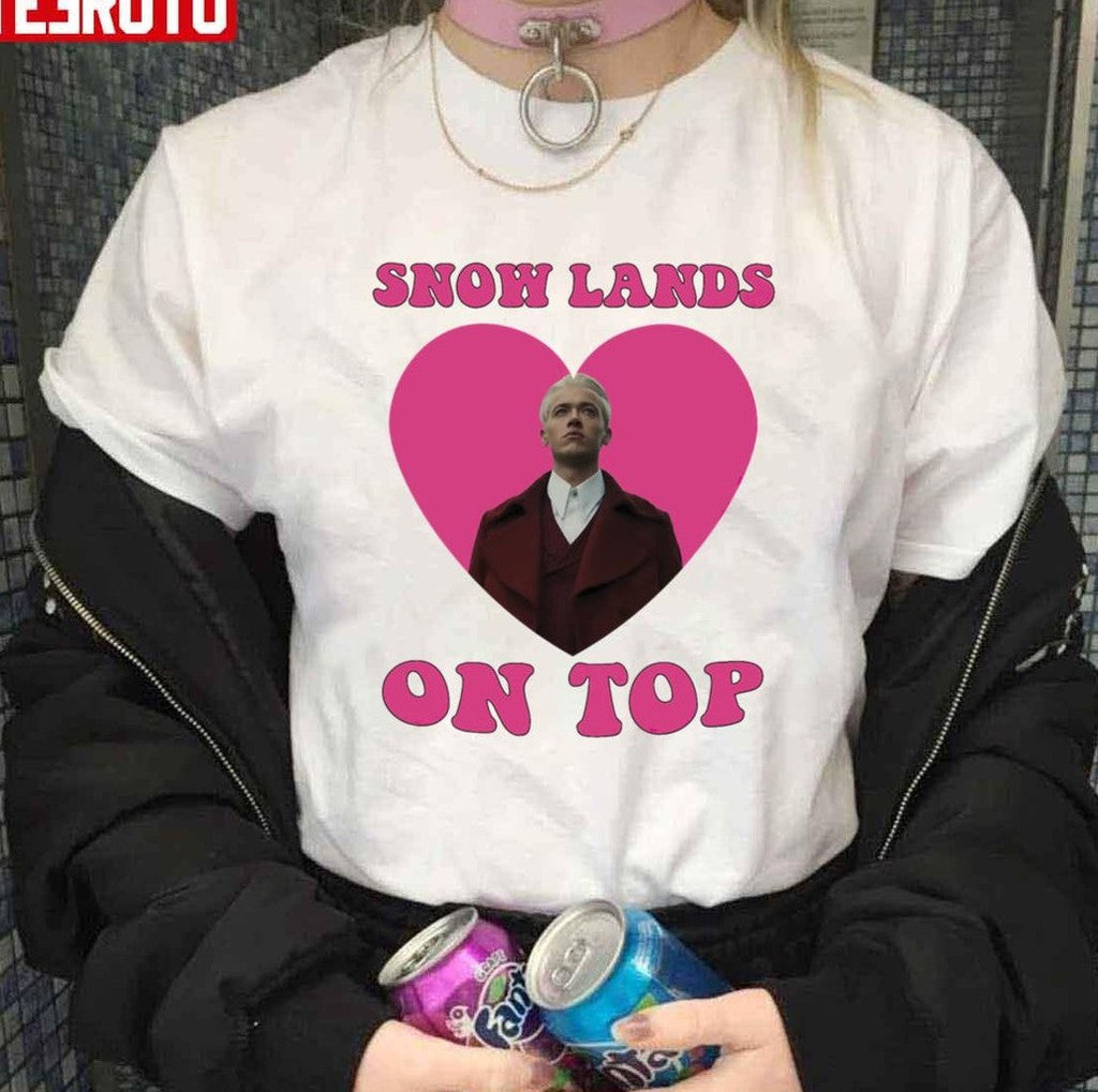 Snow Lands On Top Coriolanus Snow Tom Blyth President The Hunger Games Unisex Sweatshirt