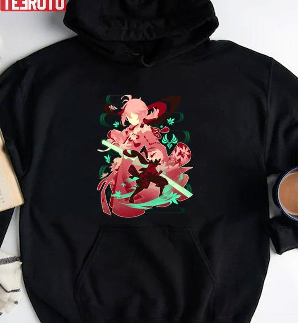 Scarlet Leaves Kazuha Genshin Impact Unisex T-shirt