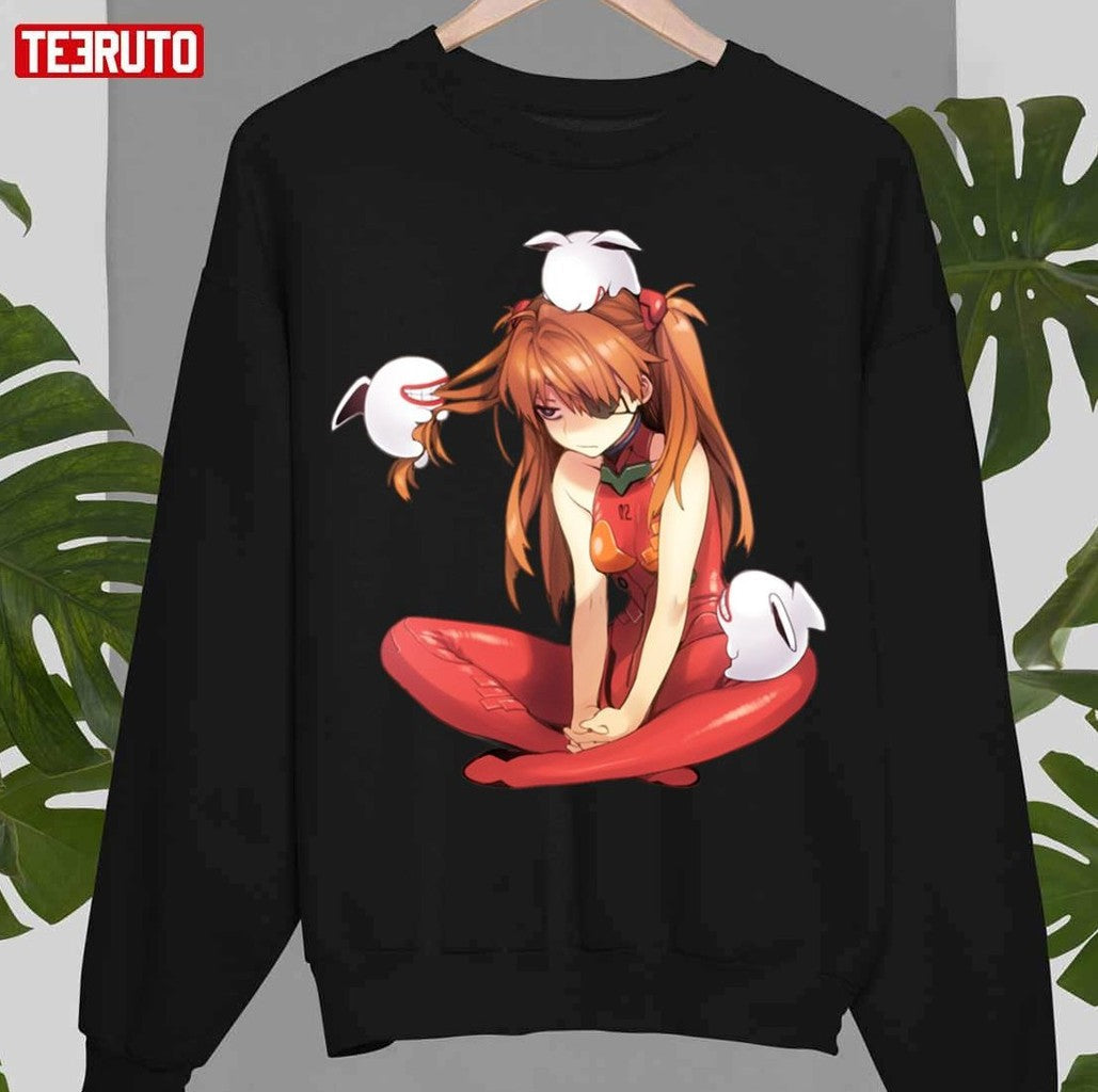 Soryu Cute Design Neon Genesis Evangelion Asuka Langley Unisex T-Shirt