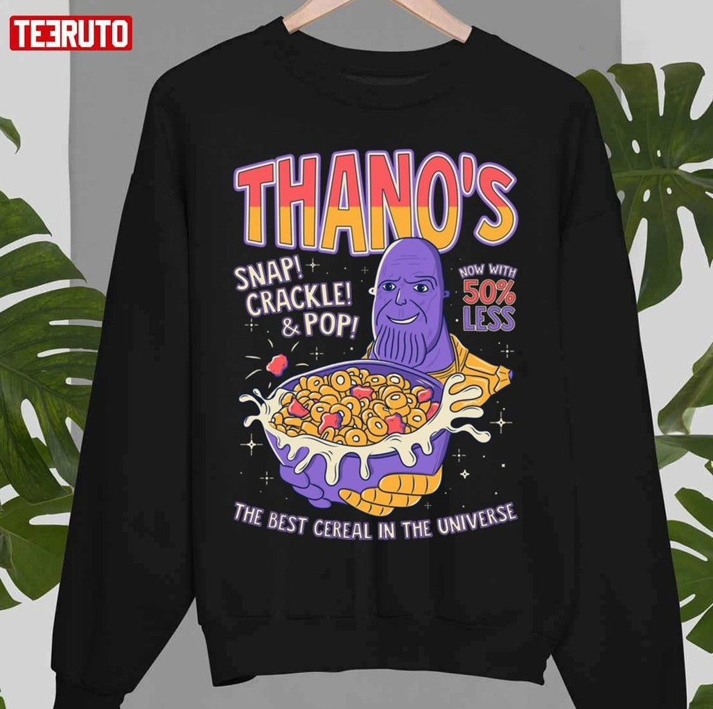 Thano's Infinite Tasty Cereal Unisex T-Shirt