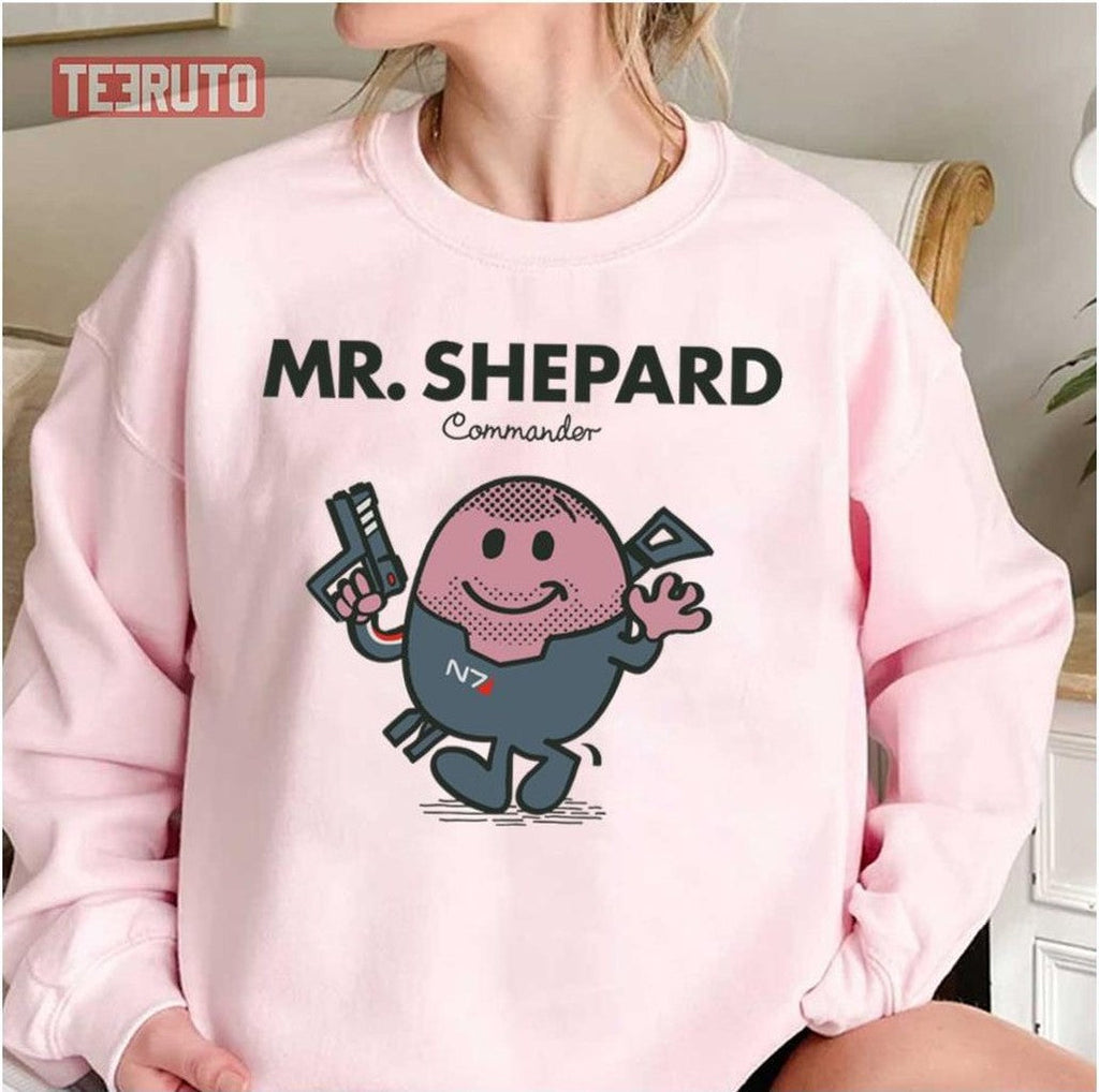 Mr Shepard Mass Effect Unisex T-Shirt