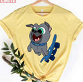 Skateboarding Puppy Dog Pals Cute Unisex T-Shirt