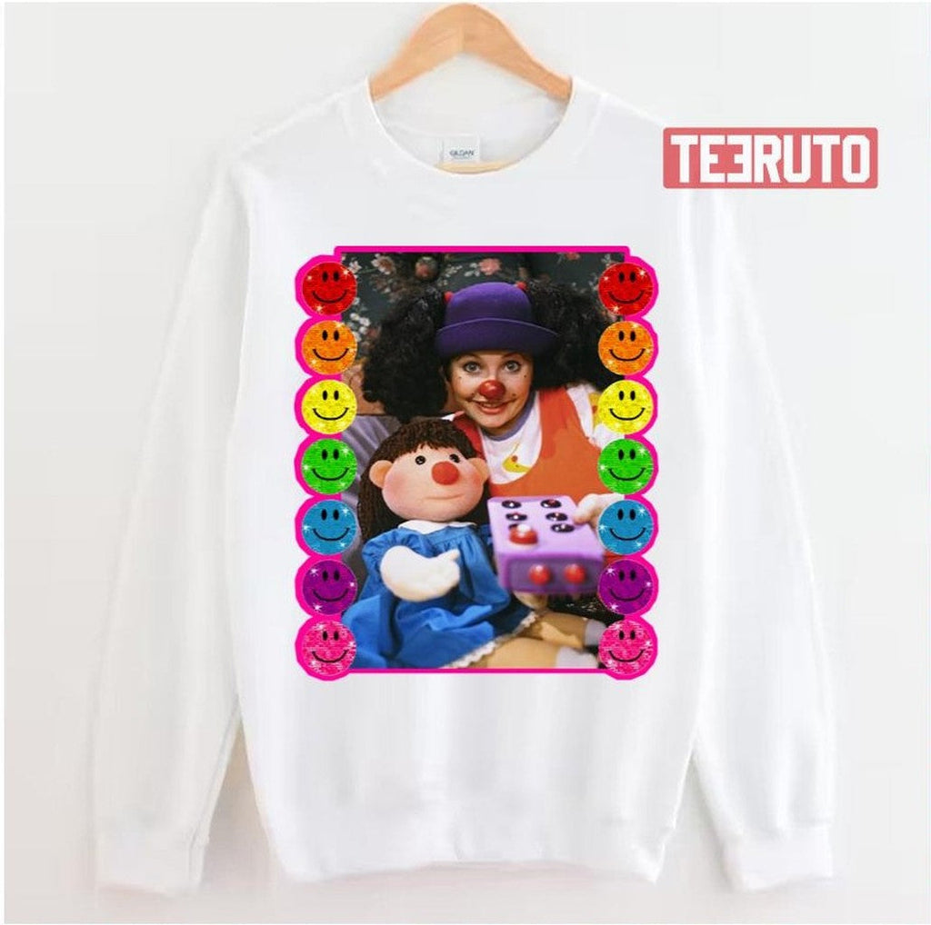 The Big Comfy Couch Rainbow Smiles Unisex Sweatshirt