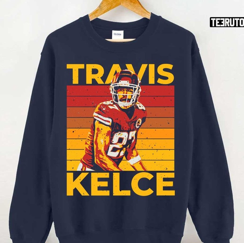 Patrick Mahomes Kansas Travis Kelce Retro Unisex Sweatshirt