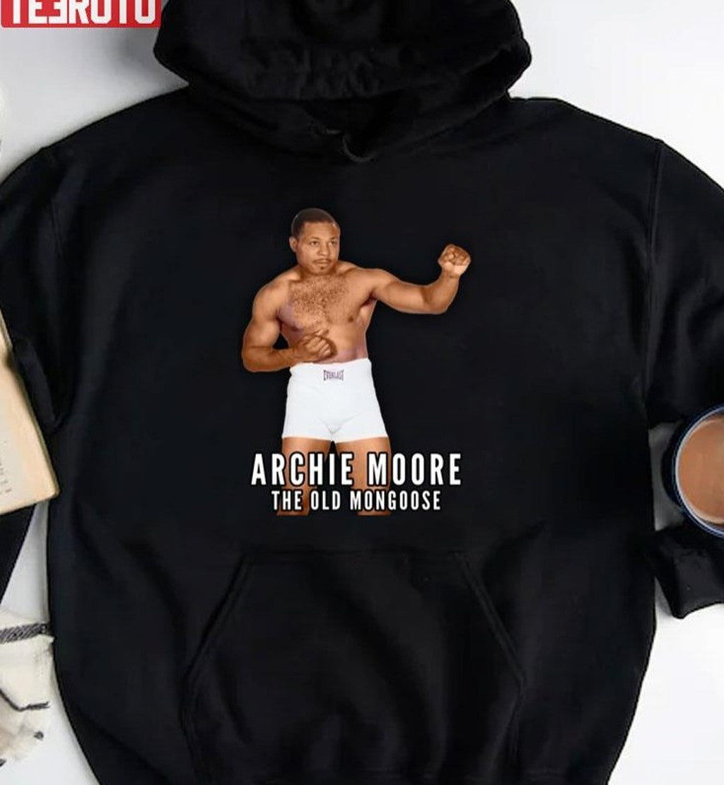 Archie Moore The Old Mongoose Boxing Legend Colorized Unisex T-Shirt