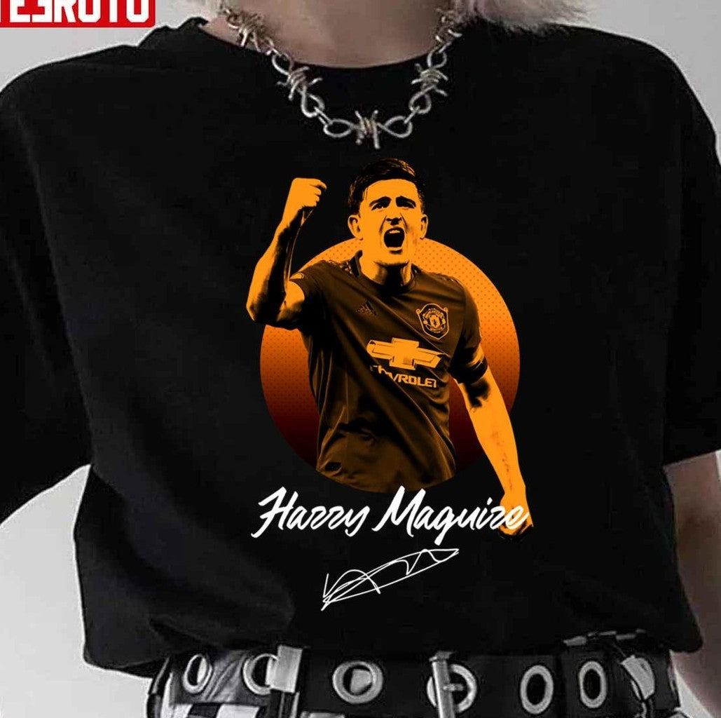 Sunset Design Harry Maguire Signature Unisex Sweatshirt