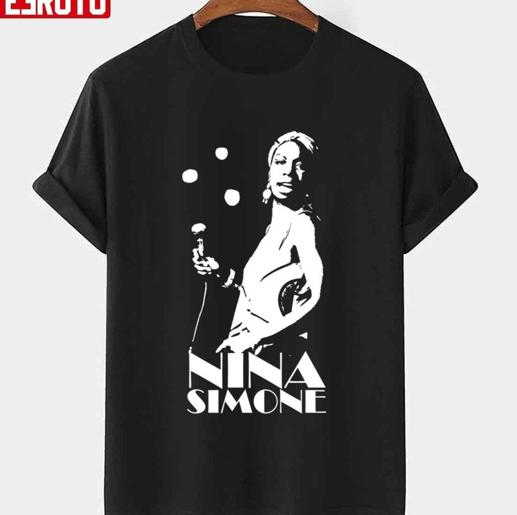 On Stage Nina Simone Art Unisex T-Shirt