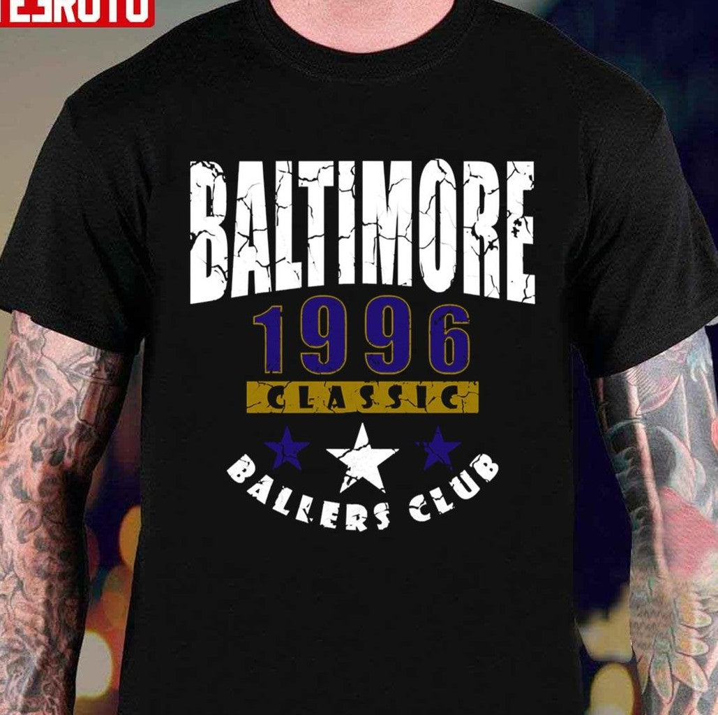 Ballers Club Baltimore Football 1996 Unisex Sweatshirt