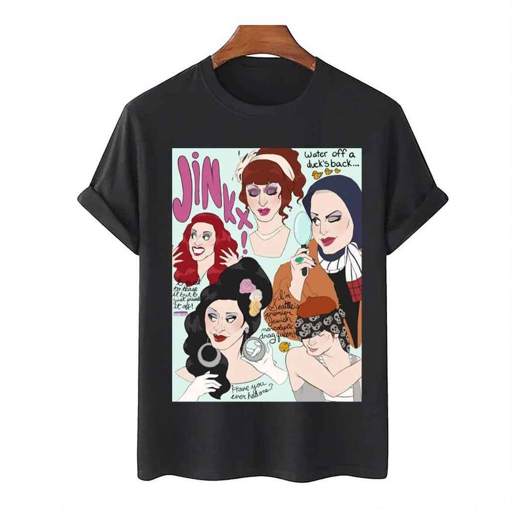 Animated Design Jinkx Monsoon Art Unisex T-Shirt