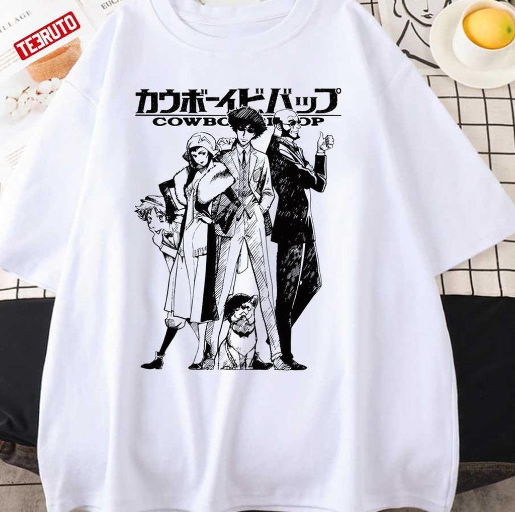 Black And White Design Cowboy Bebop Unisex Sweatshirt
