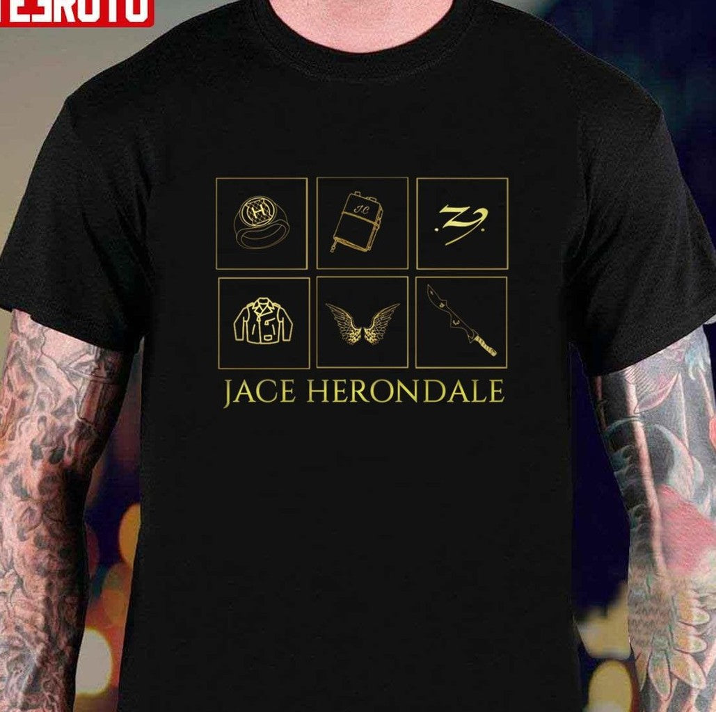 Shadowhunters Minimalistic Jace Herondale Unisex T-Shirt