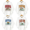 Vintage College NCAA Sweatshirt, Vintage Sweatshirt All Teams NCAA, Classic Sport Sweatshirt
